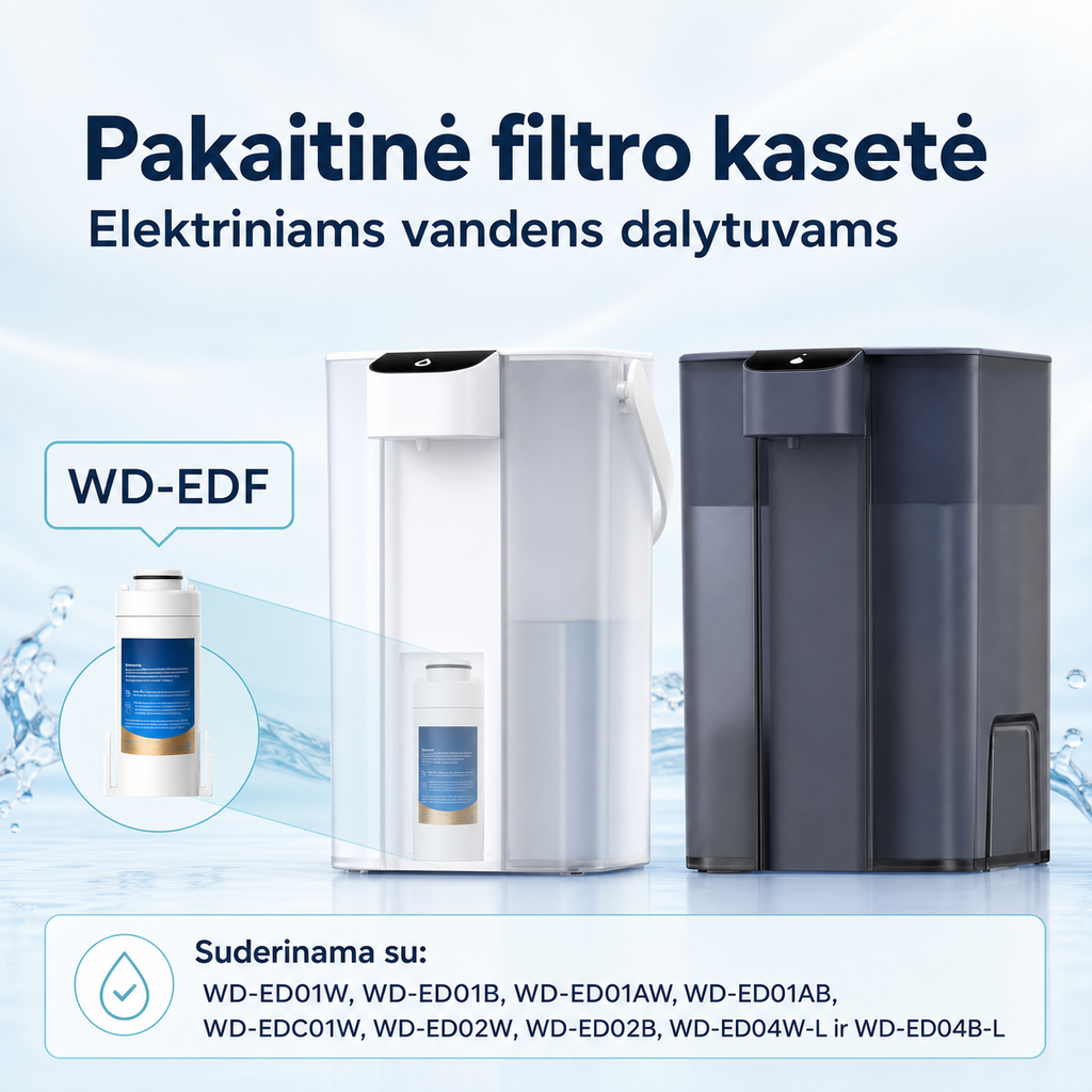 WD-EDF pakaitinė kasetė
