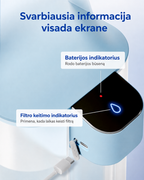 Elektrinis stalinis vandens filtras, 3,5 l