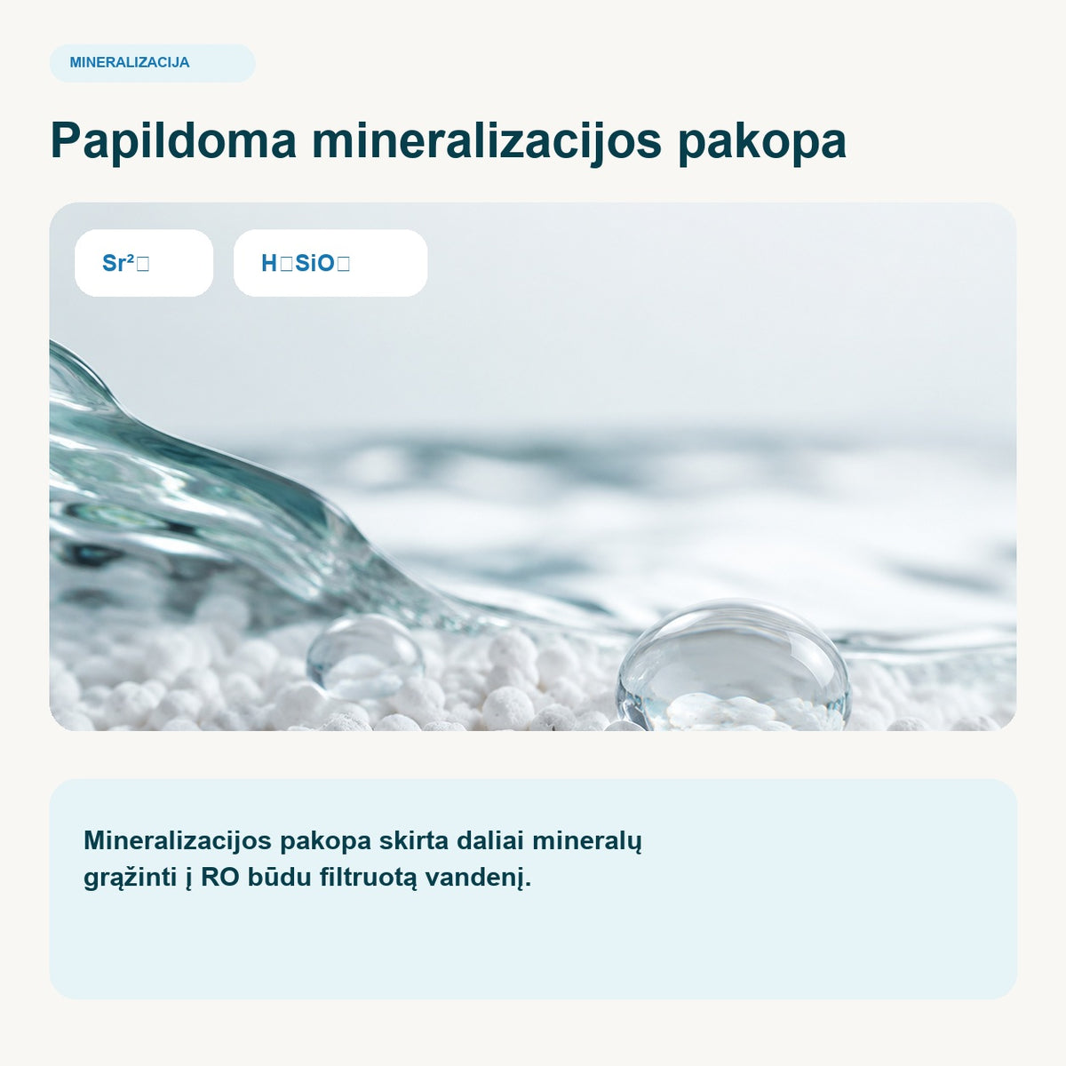 Waterdrop A2G – papildoma mineralizacijos pakopa