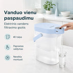 Mėlynas Waterdrop ED06 4 l elektrinis ąsotis, vanduo vienu paspaudimu