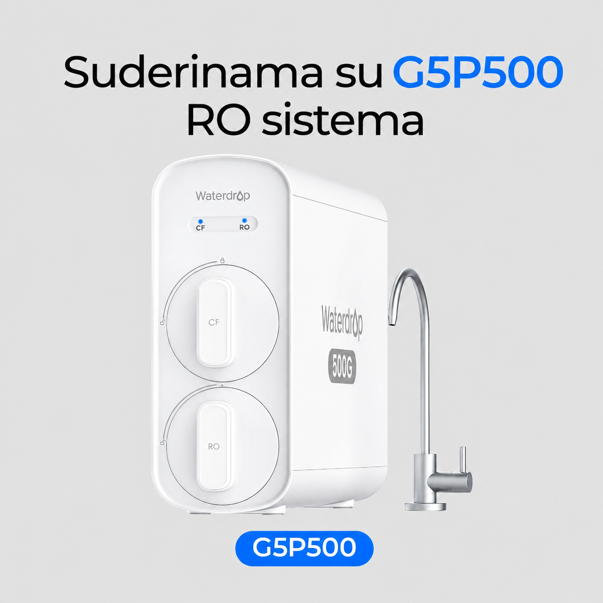 G5P500-CF kasetės suderinamumas su G5P500 sistema
