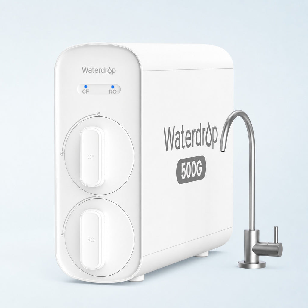 Waterdrop G5P500 atvirkštinio osmoso sistema ir čiaupas