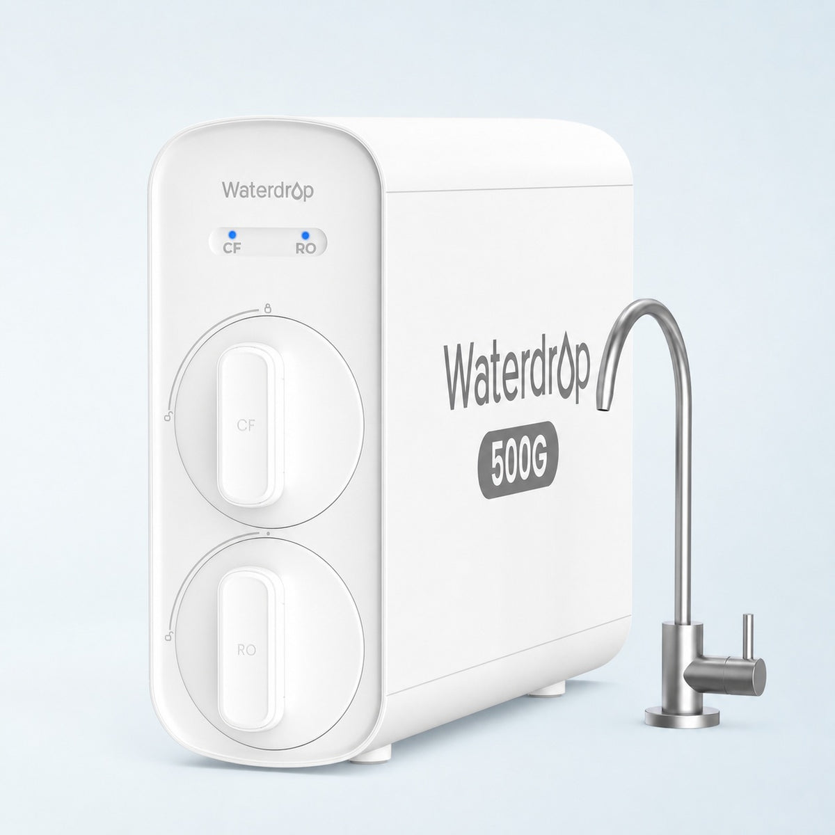 Waterdrop G5P500 atvirkštinio osmoso sistema ir čiaupas