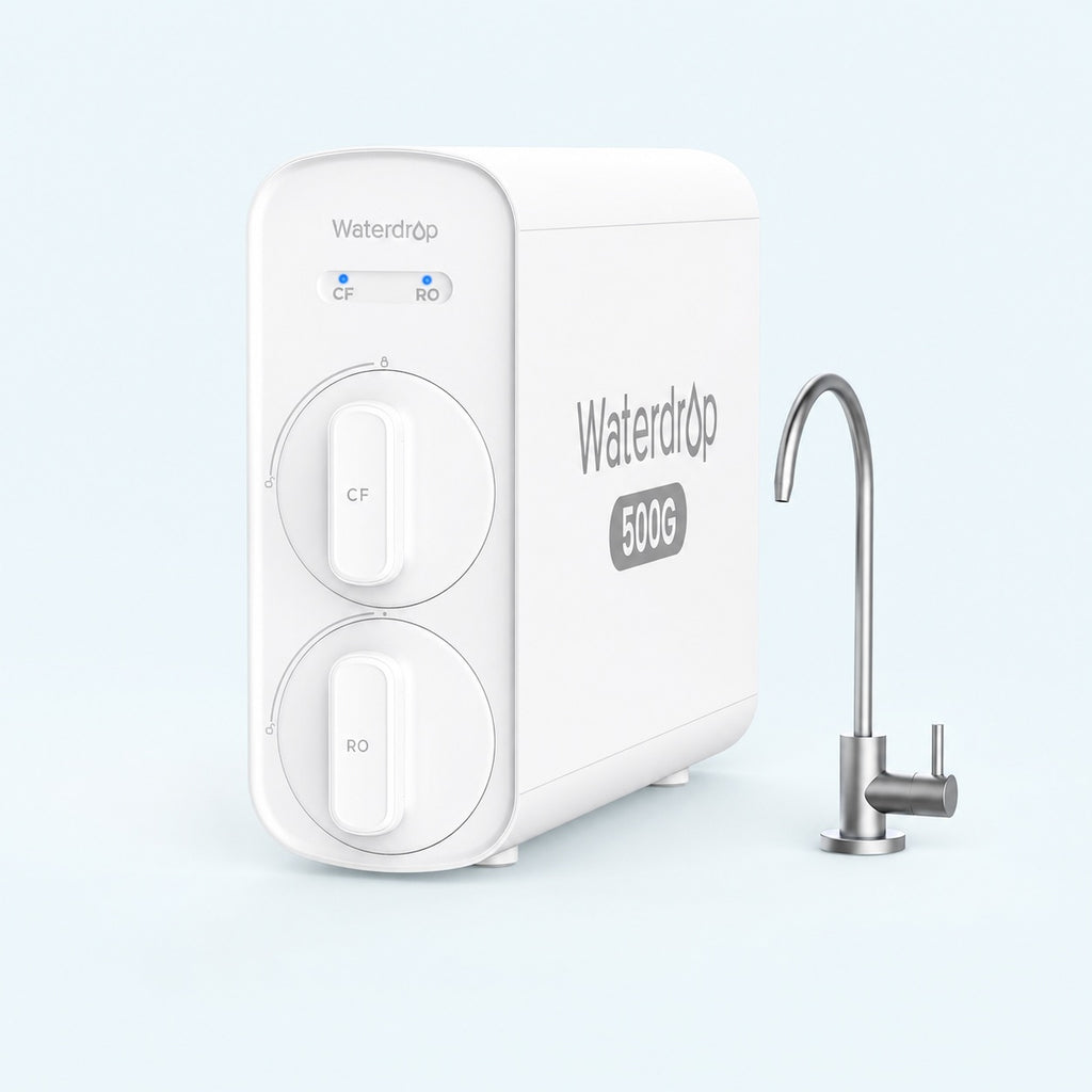 Waterdrop G5P500A atvirkštinio osmoso sistema ir čiaupas