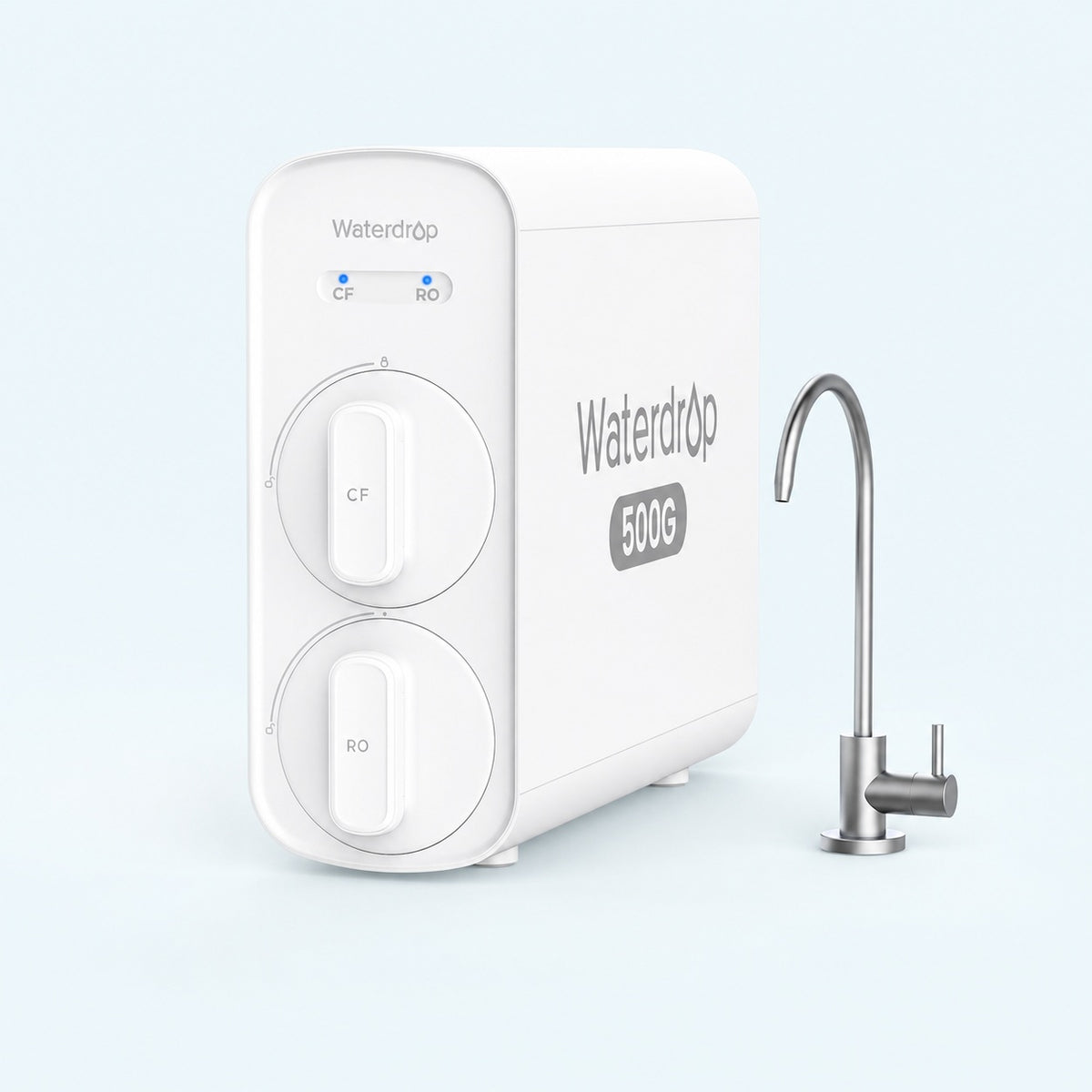 Waterdrop G5P500A atvirkštinio osmoso sistema ir čiaupas