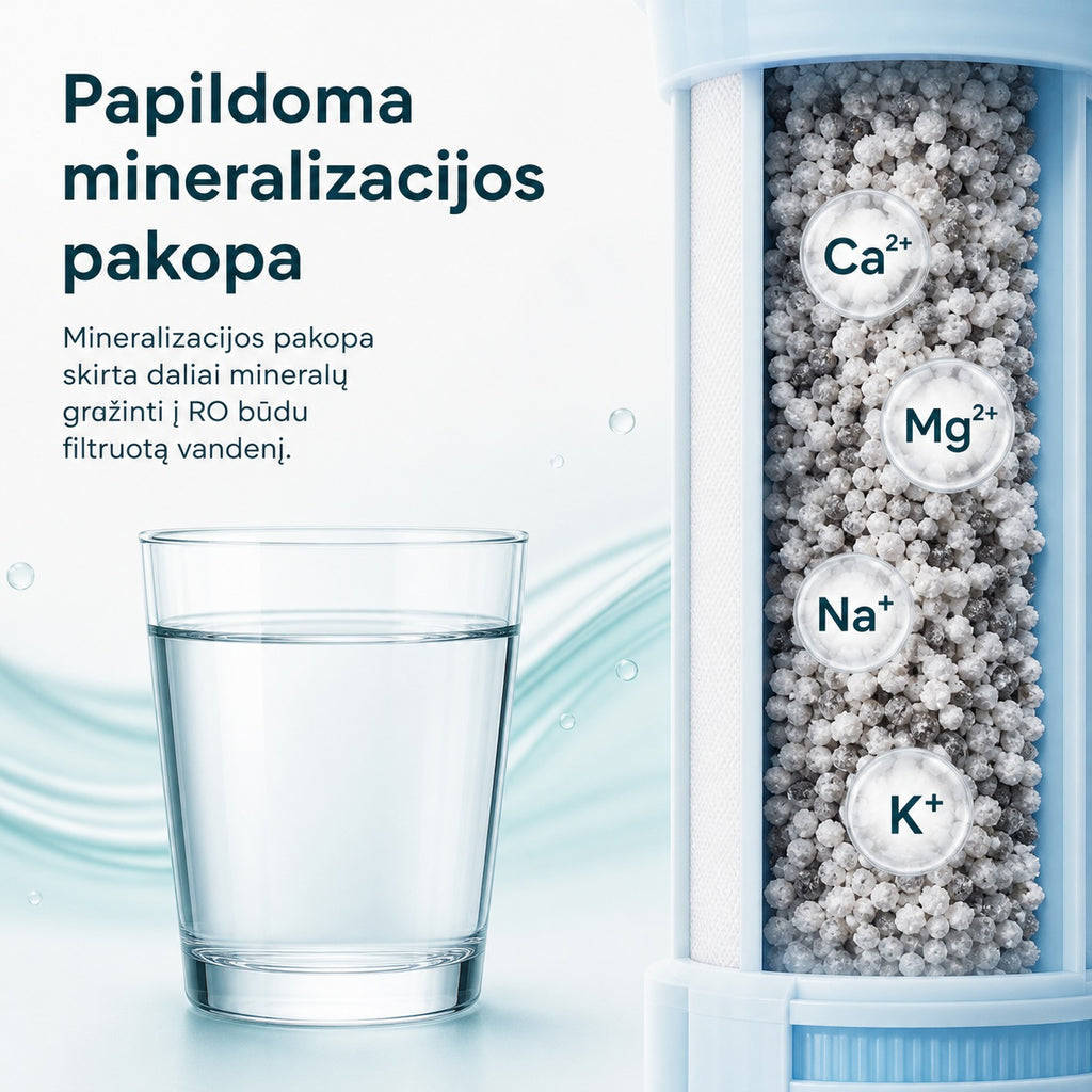 Waterdrop G5P500A mineralizacijos pakopa