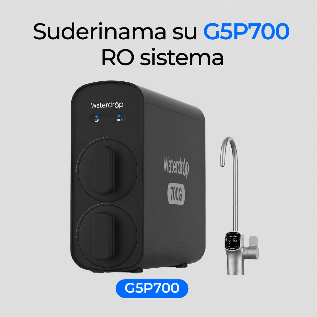 G5P700-CF kasetės suderinamumas su G5P700 sistema
