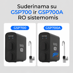 G5P700-RO kasetės suderinamumas su G5P700 ir G5P700A sistemomis
