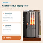 Waterdrop M1 du karšto vandens kaitinimo režimai