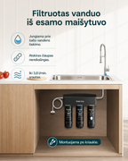 Waterdrop TSA prijungimas prie esamo virtuvės maišytuvo