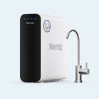 Waterdrop TSU-W sistema ir čiaupas standartizuotame aqua fone
