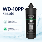 WD-10PP kasetė tinka TSA ir TSB sistemoms