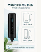 Waterdrop WD-FUL12 suderinamumas su WD-UL12A ir WD-UL12B